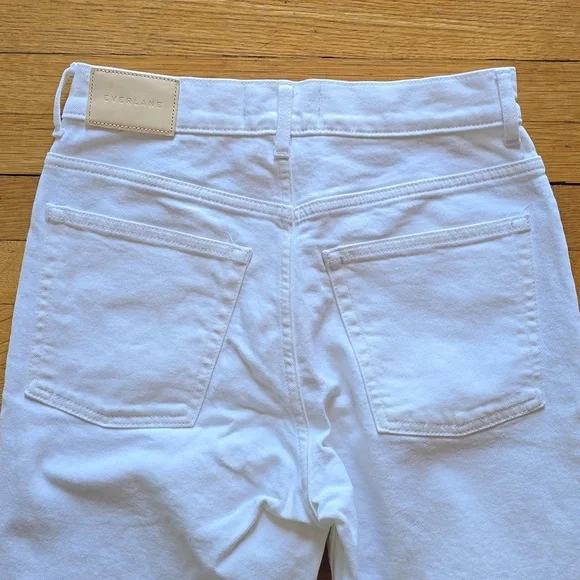 NWOT, Everlane, The Way-High Slim Jean, White, Women's 27S - Picture 12 of 16